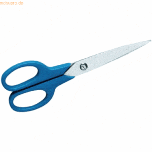 12 x Alco Haushaltsschere 16 cm blau