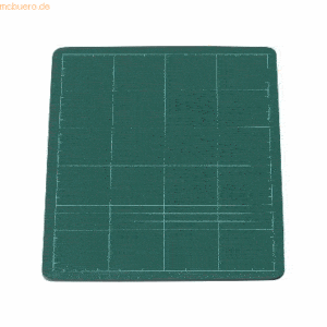 12 x Alco Schneidematte Mehrschicht-Material grün 30x20x0