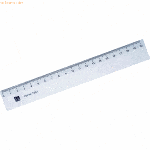 10 x Alco Lineal flexibel 20cm transparent