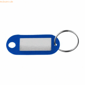 Alco Schlüsselanhänger Kunststoff VE=10 Stück dunkelblau