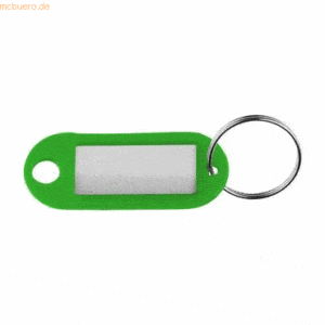 Alco Schlüsselanhänger Kunststoff VE=10 Stück dunkelgrün