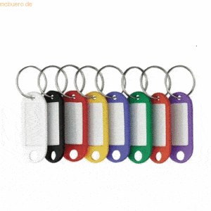 Alco Schlüsselanhänger VE=10 Stück farbig sortiert