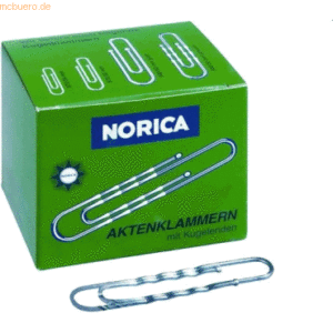 Norica Briefklammer Eisen verzinkt 50mm VE=1000 Stück