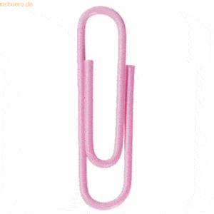 10 x Alco Briefklammer Metall kunststoffüberzogen 26mm rosa VE=100 Stü