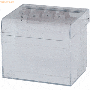 Alco Karteibox Acryl 13x9x10