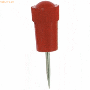 10 x Alco Stoßnadel 12mm rot VE=50 Stück