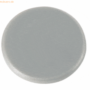 Alco Haftmagnet Metall Kunststoff 13mm TG 100 g grau VE=10 Stück