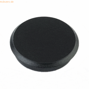 10 x Alco Haftmagnet Metall Kunststoff 13mm TG 100 g schwarz VE=8 Stüc