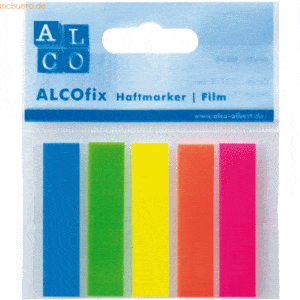 Alco Haftmarker Alcofix 50x12mm VE=5 Farben je 25 Stück