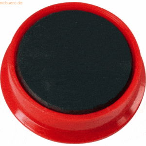 Alco Kraftmagnet Metall Kunststoff 38mm TG 2500 g rot VE=10 Stück