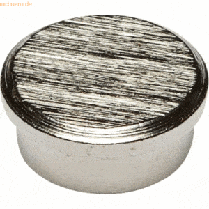 5 x Alco Superkraftmagnet Neodym Neodym (Nd) 16mm TG 2000 g silber geb