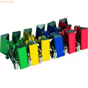 Alco Foldbackklammer 32mm farbig sortiert VE=12 Stück