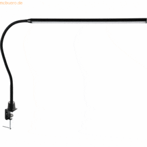 Alco LED-Schreibtischleuchte mit Klemme schwarz
