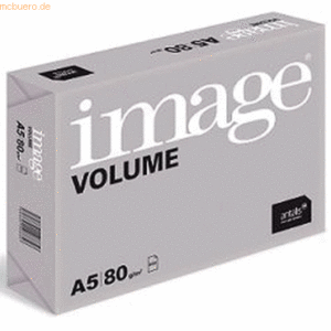 10 x Image Kopierpapier Image Volume weiß 80g/qm A5 VE=500 Blatt