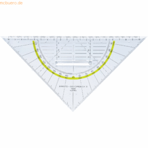 10 x Aristo Geo-Dreieck mit Griff 22