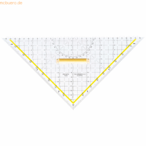 Aristo Zeichendreieck TZ-Dreieck 325mm Acryl glasklar