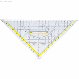 10 x Aristo TZ-Dreieck mit abnehmbarem Griff 25cm