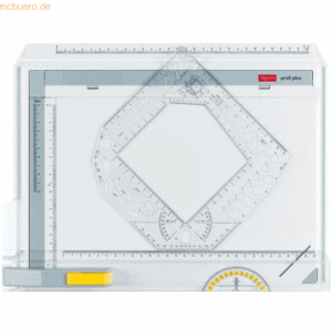 Aristo Zeichenschablone Ausbildung II Winkel/Kreise/Ellipsen 180x180mm