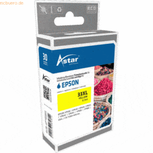 Astar Tintenpatrone Astar AS16023 gelb