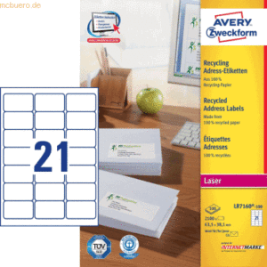 Avery Zweckform Adress-Etiketten 63