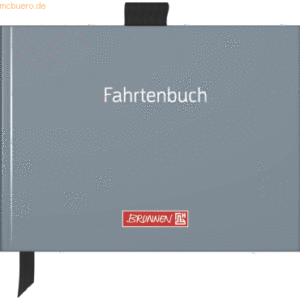 5 x Brunnen Fahrtenbuch A6 40 Blatt Hardcover