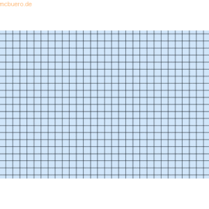 Brunnen Karteikarten A6 kariert blau VE=100 Stück