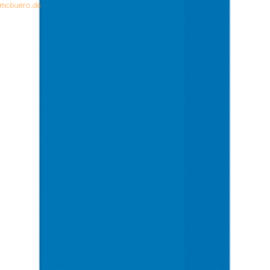 25 x Brunnen Heftumschlag A4 blau