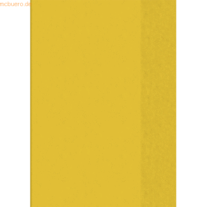 25 x Brunnen Heftumschlag A5 gelb
