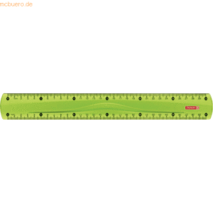 10 x Brunnen Lineal Colour Code 30cm kiwi