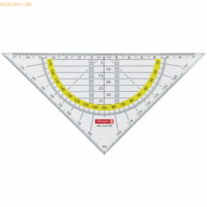 10 x Brunnen Geometrie-Dreieck 16cm klar