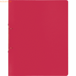 10 x Brunnen Ringbuch Fakt! A4 25mm 2 Ringe PP red