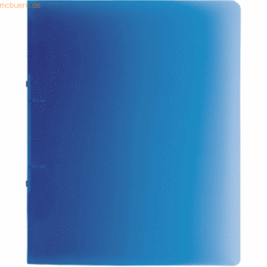 10 x Brunnen Ringbuch Fact! A4 25mm 2 Ringe blau