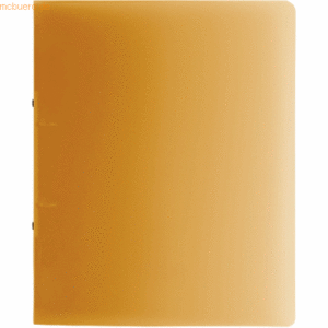 10 x Brunnen Ringbuch Fact! A4 25mm 2 Ringe orange