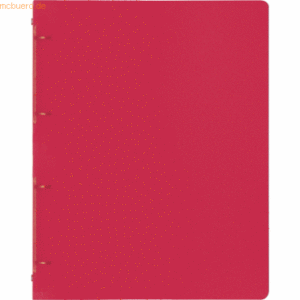 10 x Brunnen Ringbuch Fact!pp A4 16mm 4 Ringe red