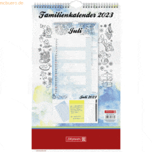 Brunnen Familienkalender Modell 70284 25x41