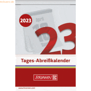 Brunnen Abreißkalender 70x102mm 2023