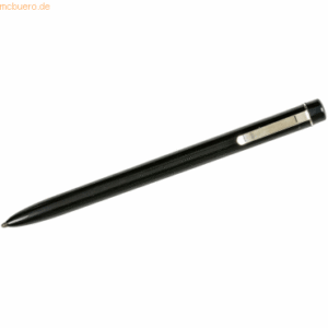 10 x Brunnen Kugelschreiber mit Clip schwarz
