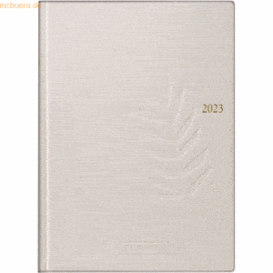 Brunnen Taschenkalender 2023 Modell 731 1 Woche/2 Seiten 10x14cm Natur