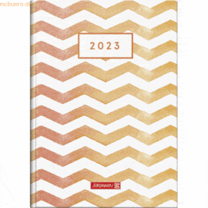 Brunnen Buchkalender 795 A5 1 Tag/Seite Grafik-Einband Colours 2023