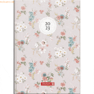 Brunnen Buchkalender 795 A5 1 Tag/Seite Grafik-Einband Blossom 2023