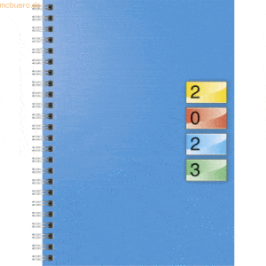 Brunnen Buchkalender 796 Dataline A5 1 Woche/2 Seiten Karton-Einband 2