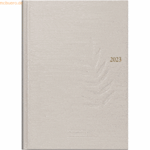 Brunnen Buchkalender 796 A5 Naturkarton-Einband 1 Woche/2 Seiten hanf