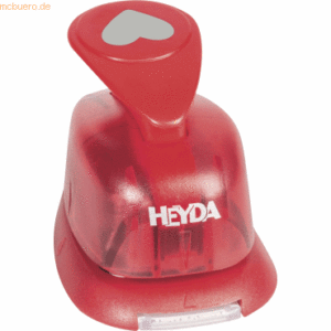 Heyda Motivstanzer für Karton bis 220g/qm Herz 15x15mm
