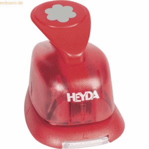 Heyda Motivstanzer für Karton bis 220g/qm klein Blüte 15x15mm
