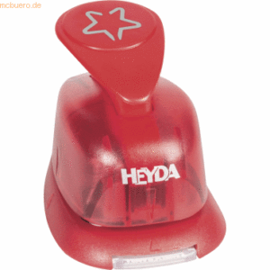 Heyda Motivstanzer für Karton bis 220g/qm Stern Pop Up 15x15mm