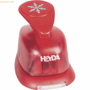 Heyda Motivstanzer für Karton bis 220g/qm Schneeflocke 15x15mm