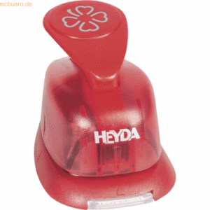 Heyda Motivstanzer für Karton bis 220g/qm Kleeblatt klein Pop Up 15x15
