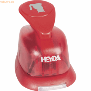 Heyda Motivstanzer für Karton bis 220g/qm Katze klein 15x15mm