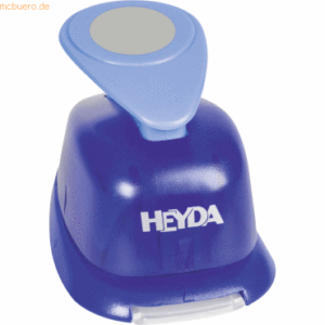Heyda Motivstanzer für Karton bis 220g/qm Kreis 21 mm ca. 21x21mm