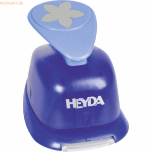 Heyda Motivstanzer für Karton bis 220g/qm groß Blüte 25mm